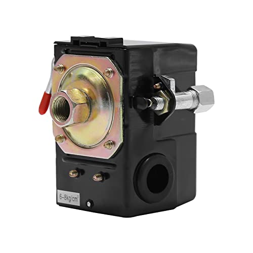 Saihisday Air Compressor Pressure Switch 90-120 PSI Single Port 26A