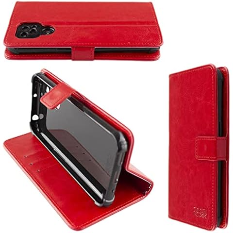 caseroxx Bookstyle-Case for Doro 8110/8110 Plus / 8100 in red Protective Case Cover