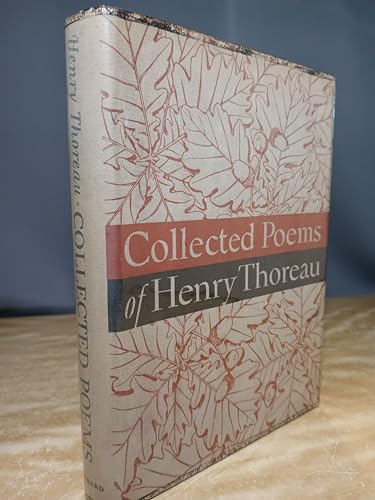 Collected Poems of Henry Thoreau B0013AOCCS Book Cover