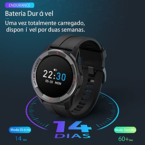 Relógio Smartwatch Mibro X1 para Android iOS, BYSL Versão Global, SpO2, monitor de frequência cardía