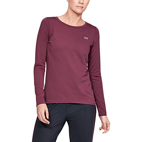 Image of Under Armour Women's Polyester Solid HG Armour Long Sleeve | 1328966-001