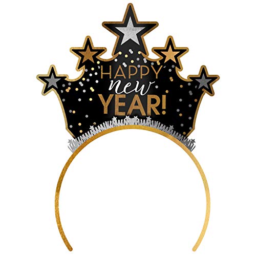 Amscan - Cerchietto per capelli Happy New Year-1