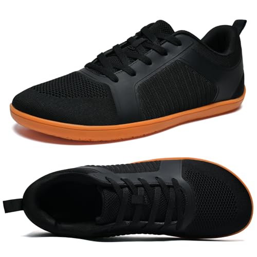 Men's Barefoot Shoes Wide Toe Box Zero Drop Minimalist Trail Running
