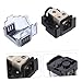 Zerodeko Car Audio Amp Splitter Box Way Distribution Block Ground Car Amplifier Power Splitter for Vehicle Stereo System