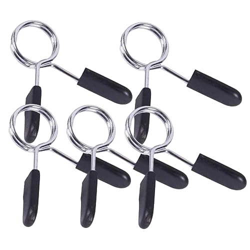 BESPORTBLE 5 Unidades Grampo De Mola Clipes De Mola De Barra Coleiras De Mola Coleiras De Bloqueio D