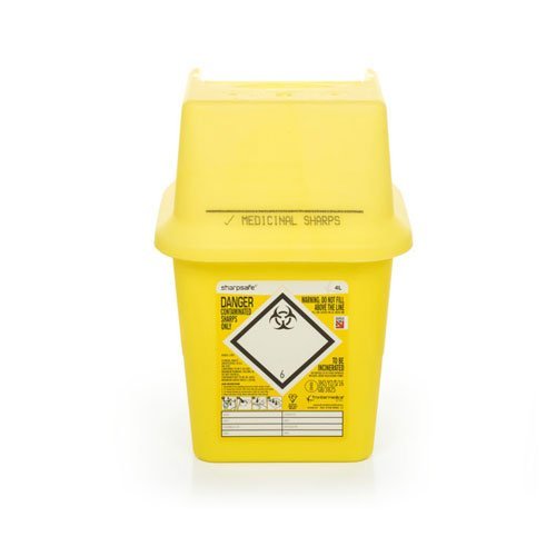 Frontier 41005430 - Cesto de eliminación de afilados médicos, 4 l