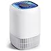 Air Purifiers for Home with H13 True HEPA Filter Up to 1076 Ft² for Pet Hair, Odors, Pollen, Smoke, Compact Air Cleaner with 3 Speeds, Timer, Aroma Quiet 360°Intake Filter, White