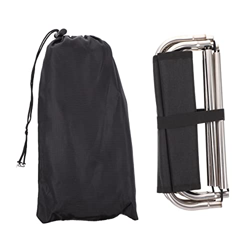 VICASKY 1Pc Lightweight Portable Folding Stool Multi Functional Camping Chair for Outdoor Activities Fishing and Beach Use Durable and Compact Design for Easy Carrying