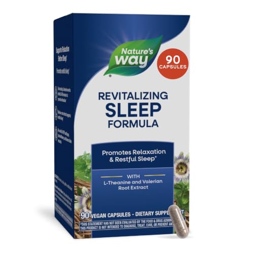 Nature's Way Revitalizing Sleep Formula, Valerian Root Extract, 90 ct - image 1