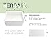 TERRAlife Bar Harbor Farmhouse Apron Front Fireclay 24 in. Single Bowl Kitchen Sink in White