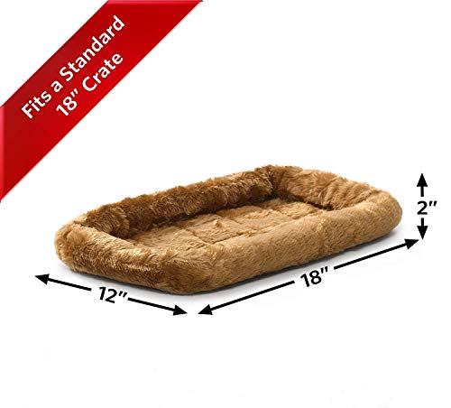 Midwest Homes For Pets 40218-CN Cinnamon 18-Inch Pet Bed W/ Comfortable Bolster thumb #1