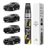 XNA Jet Black Mica(41W) for Mazda Touch Up Paint, Car Scratch Remover for Nicks and Chips Repair, 2-In-1 Quick & Easy Fix Car Scratch Repair Kit with Exact Color-Matched