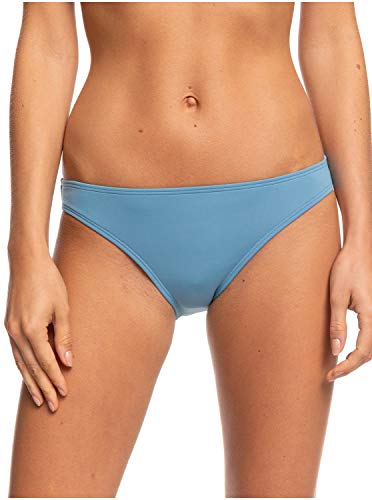 Roxy Junior's Solid Beach Classics Moderate Bottom, Blue Heaven, L