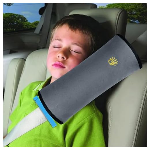 SSAWcasa Seat Belt Pillow for Kids,Car Seat Belt Cover,Vehicle Shoulder Pads,Safety Belt Protector Cushion,Plush Soft Auto Seat Strap Headrest Neck Support Seatbelt Pillow for Children Baby (Gray)