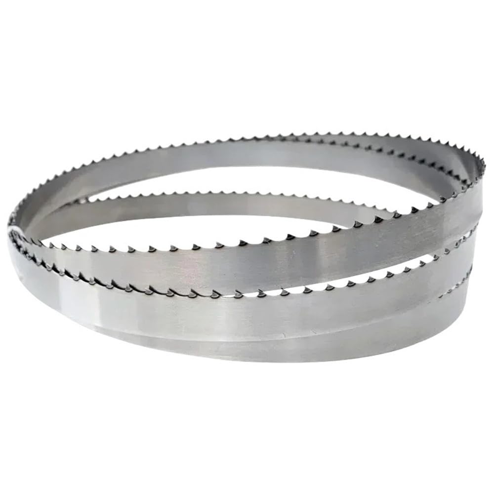 Hoja de banda de acero con alto contenido de carbono de 4 T, 16x0,56mm, hojas de sierra de corte rápido for procesamiento de carne y huesos, 1 unidad(1260MM)