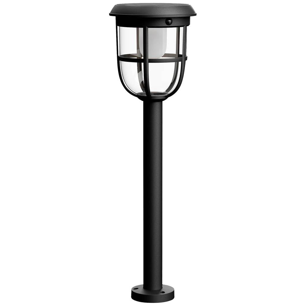Philips Black Lighting Radii Ultraefficient Auto-Linkable Solar Path Light, 1.3W, 3000K, Motion Sensor, Ip44 Weatherproof