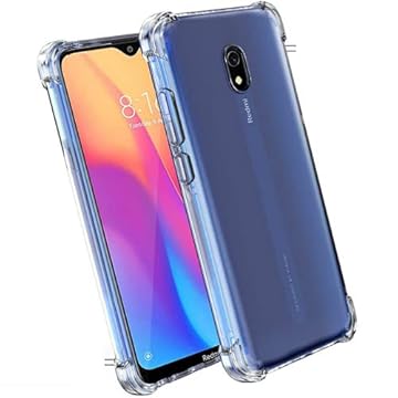 Kit Capinha Case Antishock Reforçada Nas Bordas Xiaomi Redmi 8A