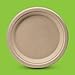 100% Compostable Paper Plates Heavy Duty - 150 Pack Biodegradable Disposable Plates – 9” Brown Disposable Dinner Plates Made of Eco-Friendly, Natural Unbleached Sugarcane Bagasse, Microwavable Plates