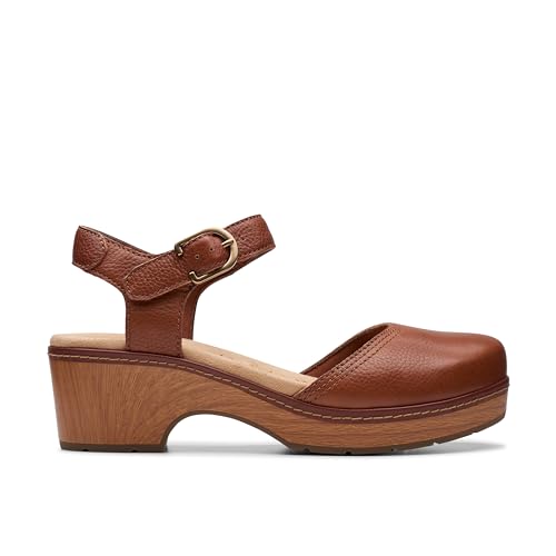 Clarks Clarks Collection Women's Paizlee Bay, Tan Leather, 9 Medium US