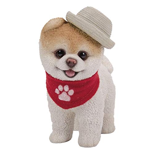 Chien boo en résine le cadeau idéal pour amoureux des animaux