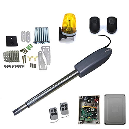 Kit de automatización de puerta batiente, 1 motor de 350 kg