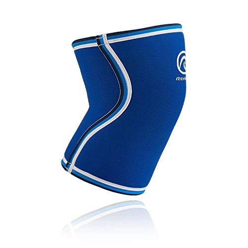 Rehband Knee Support Sleeve - 7084-7mm - Blue - XLarge - 1 Sleeve