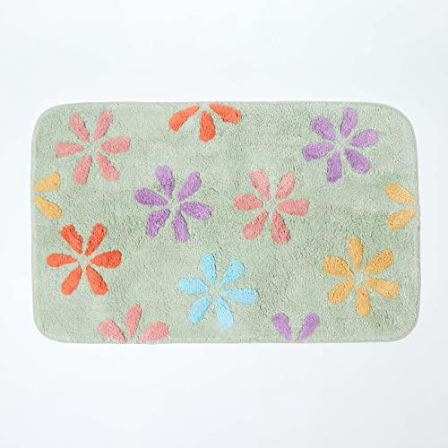 HOMESCAPES Super Absorbent Soft Pastel Green, Pink, Purple, Yellow