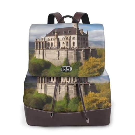 Fashionable Leather Backpack Purse for Women