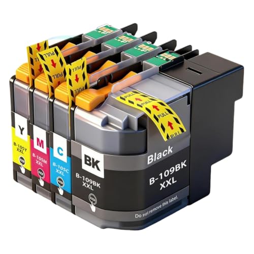 Cartouche d'encre anti-obstruction pour MFC-J6520DW pack LC105 LC109