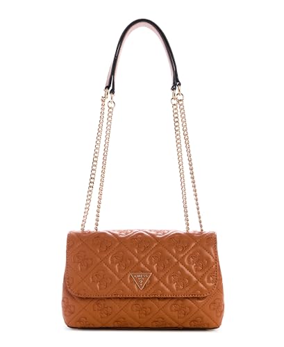 GUESS Aba transversal conversível Adelasia, caramelo, Caramel, One Size
