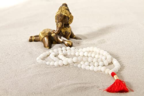 Yogabox Mala weißer Achat Cover