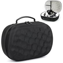 Hard Carrying Case for Meta Quest 3/3s VR Headset, Compatible with Bobovr M3 pro and Touch Controllers Accessories, Waterproof Portable Protection Storage Bag Black