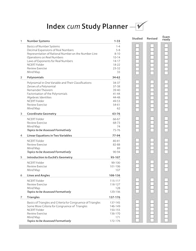 Arihant All in One Mathematics Class 9 for CBSE Exams 2025-26 | Revised Edition as per latest syllabus | Simplified Theory, All Types of Exam Pattern Questions, CBQs, Sample Question Papers, Mind Maps, Topic & Chapter Exercises, Activities