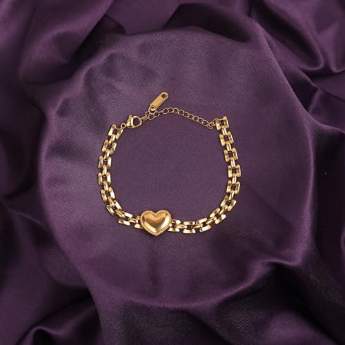 Image of SALTY Anti Tarnish Bracelet for Women | Fancy Bracelet | Jewellery Gifts | Hand Band | Fashion Accessories for Girls | Minimal Jewelry Design | Gift for Rakhi | Gift for Diwali, Christmas, Marriage, Birthday
