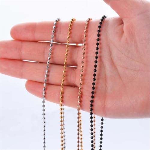 Chaîne pour store à enrouleur acier inoxydable perles boule 2.4mm