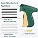 Fine Stitch, Mini Stitch Gun for Clothes,Stitch Quick Clothing Fixer Sewing Quilting Hemming Quick Stitch Tagginn Gun Kits with 2 Needles, 2000 Black & 2000 White 4.4mm Fastener