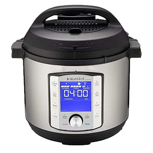 Instant Pot DUO EVO PLUS 7.6L Elektro-Schnellkochtopf. 10 Funktionen in 1: Sterilisator, Slow Kocher, Reiskocher, Dampfgarer