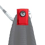 Stripebird - Magnetic Clip for Any Golf Towel (Major Red) - Highest Strength Magnet - Easily Access