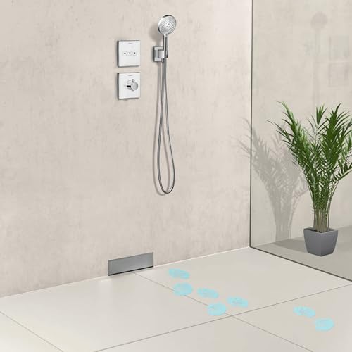 12 Stück Anti-Rutsch Aufkleber für Badewanne & Dusche, Selbstklebende Antirutsch Sticker Rutschfester Duschaufkleber Blau Antirutschmatten für Badewanne Badezimmerboden Treppenstufen