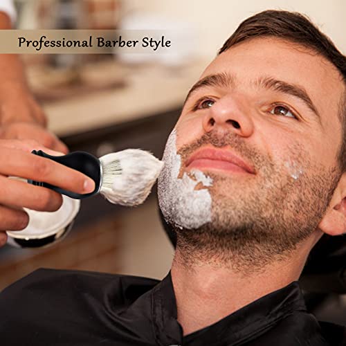 Wismee Men\'s Shaving Brush Set Boar Bristle Hair Shaving Brush, Stainless Steel Shaving Bowl & Stand, 3.5Oz Shaving Soap Wet Shaving Cleaning Tool Birthday Father Day Gifts for Him Men - Thumbnail 2