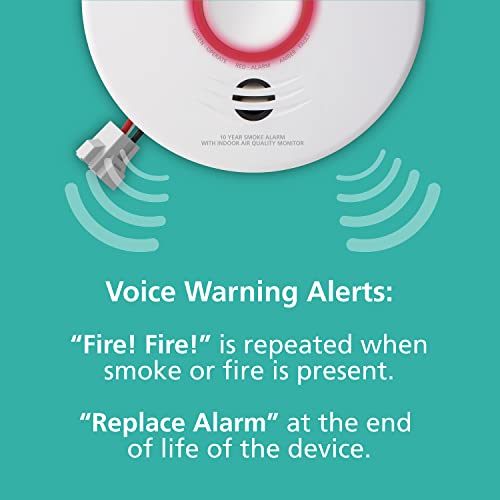 Smoke Alarm & Indoor Air Quality Monitor