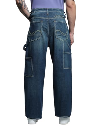 Image of Jack & Jones Men's Loose Fit Jeans | High Rise | Jeans for Men