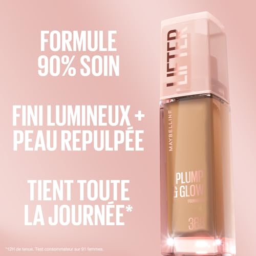 Maybelline New York Lifter Plump & Glow – Foundation – Aufpolstert und – Ansicht 4