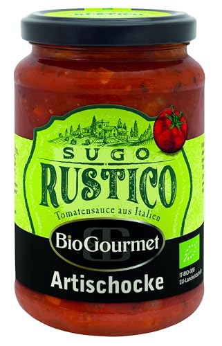 BioGourmet Sugo Artischocke 1 x 340g Glas Bio