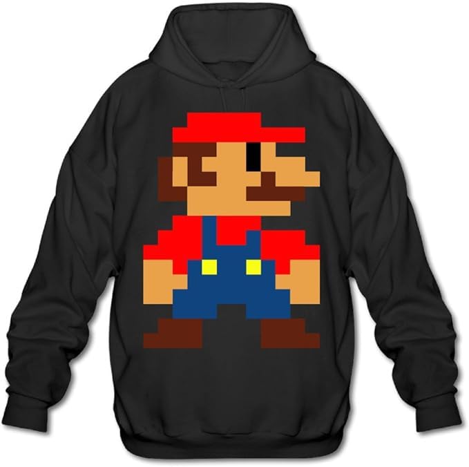 Most Favourite Game Series Print on Black Pullover Hoodie