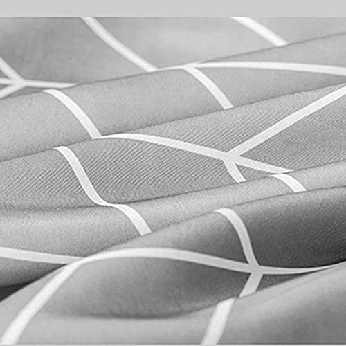 Dxmyj Grey Shower Curtain Herringbone Long Shower Curtain For Bathroom,72X72 Inch Fabric Shower Curtains With Hooks Machine Washable Simple Elegant Polyester Waterproof Shower Curtain #TOP7