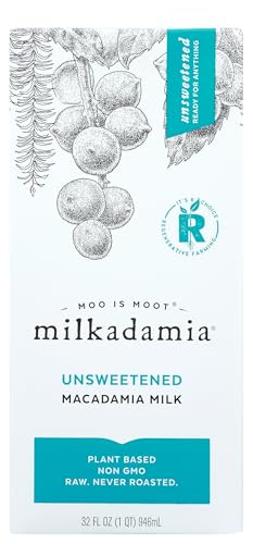 Milkadamia Milk Macadamia Unsweetned, 32 oz