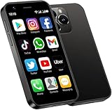 Longben Mini Unlocked Smartphone, 4G Android 10, 3.0 Inch Display, Dual SIM, 2MP + 5MP HD Camera, 2001mAh Long-Lasting Battery, Wi-Fi – Compact Backup Phone for Seniors & Travel(Black 3GB+64GB)