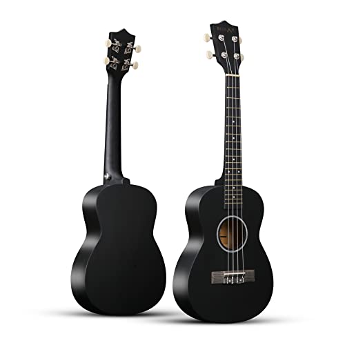 Image of 26 Inch Spruce Black Tenor Ukulele