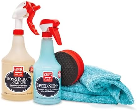 Griot's Garage Car Surface Cleaning Kit, Includes Iron and Fallou...